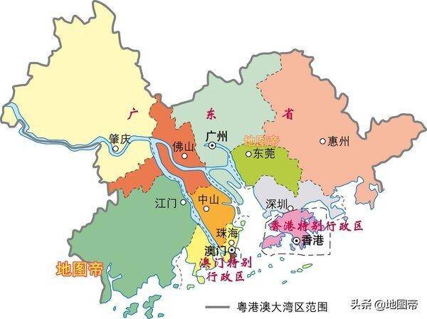 广东珠三角有哪些城市(珠三角包括城市的地理位置及面积)-图片8